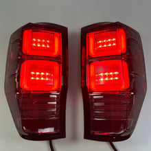 Pair L+R Smoked LED Tail Lamp Lights For Ford Ranger T6 T7 T8 2012-2021