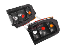 Pair Rear Tail Light Lamp (Smokey) For Holden Commodore VN Ute / Wagon 1988-1991