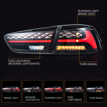 Smoked LED Tail Lights For LANCER 2008-2021 Startup Animation W/Sequential