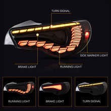 Full LED Tail Lights For Toyota 86 2012-2021 Scion FR-S 2013-2021 Subaru BRZ 2013-2021
