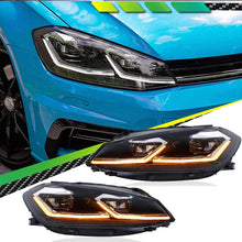 LED Headlights Assembly for Volkswagen GOLF MK7.5 2018-2021 Front Lamps