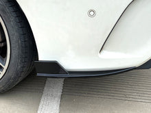 Black Rear Bumper Splitter Side Canards for Mercedes CLA C117 C200 C250 2013-2019