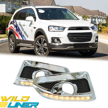 LED Daytime Running Light Turn Fog Lamps For Chevrolet Captiva 2015-2017