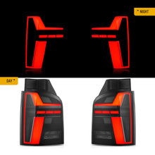 Pair Smoke LED Tail Lights For 2010-2014 VW Multivan T5 w/Animation Sequential Rear Lamps