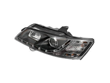 Pair LED DRL Projector Headlights Black For Holden Commodore VY Sedan Wagon Ute 2002-2004