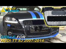 RS Style Honeycomb Front Mesh Grill Black For Audi MK2 TT 8J 2006-2014 fg138