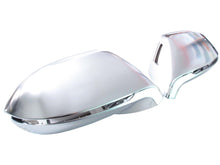 For 12-18 Audi A7 C7 S7 RS7 Matte Chrome Mirorr Cover Caps Replacement With Lane Assist mc38