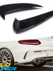 Rear Bumper Splitter Side Air Vent Fins for Mercedes Benz W205 Coupe C205 AMG pz15