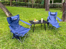 Beach Chair for Camping Fishing Foldable Portable Angle Adjustable with Removable Pillow cp7