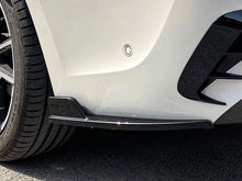 Glossy Black Rear Bumper Splitters Canards for BMW 3-Series G20 Sedan M-Sport 2019-2022 pre-LCI