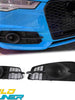 For 2016-2018 Audi S6 A6 S Line Fog Light Grill Grille RS6 Style with dummy ACC fg180
