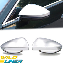 Matte Silver Mirror Cover Caps for 2019-2023 udi A6 C8 A7 A8 With Lane Assist mc91