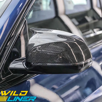 Dry Carbon Fiber Mirror Covers M Style Replace for BMW X3 G01 X4 G02 X5 G05 X6 G06 X7 G07 2019+ mc157