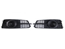 For 2016-2018 Audi S6 A6 S Line Fog Light Grill Grille RS6 Style with dummy ACC fg180