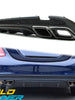 For 2015-2020 Mercedes Benz W205 SedanC300  C43 AMG Bumper Rear Diffuser + Black Exhaust Tips di2
