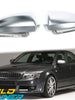 Matte Chrome Mirror Caps Replacement For 2004-2008 AUDI A3 S3 8P A4 S4 B6 B7