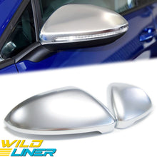 Matte Chrome Side Mirror Cover Caps for VW Golf MK7 MK7.5 GTI TSI TDI