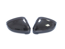 Carbon Fiber Look Mirror Cover Caps for Audi A5 F5 S5 A5 B9 S4 With Lane Assist 2017-2022 mc129
