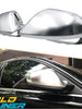 Matte Chrome Side Mirror Cover for Audi A6 S6 C7 RS6 W/ Lane Assist 2012-2018 mc15