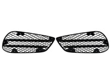 Black Fog Light Cover Grill For Mercedes W212 S212 AMG Pack 2013-2015 pz59