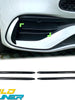 Black Fog Light Trims for Mercedes W206 C200 C300 C43 Sedan AMG 2022-2024