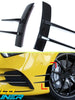 Gloss Black Front Bumper Side Air Vents for Mercedes A-Class W177 A180 A200 A250 A35 AMG Sedan/Hatch 2019-2024