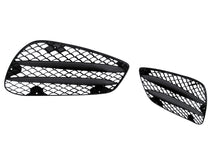 Black Fog Light Cover Grill For Mercedes W212 S212 AMG Pack 2013-2015 pz59