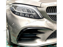 Front Bumper Grille Fog Light Trim Cover 4pcs For Mercedes W205 S205 C205 2019+ pz54