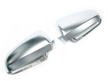 Matte Chrome Mirror Caps Replacement For 2004-2008 AUDI A3 S3 8P A4 S4 B6 B7