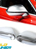 Matte Chrome Mirror Caps for Audi A7 S7 RS7 C7 2012-2018
