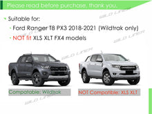 Matte Black Front Bumper Grill For Ford Ranger Wildtrak Px3 Mk3 2019-2021