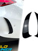 For 2022-2023 Mercedes C-Class W206 Sedan AMG Sport Bumper Rear Side Vent Flicks Canards